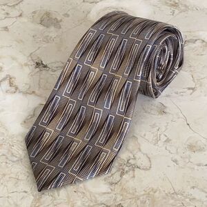 Guy Laroche 100% Silk Abstract Tie